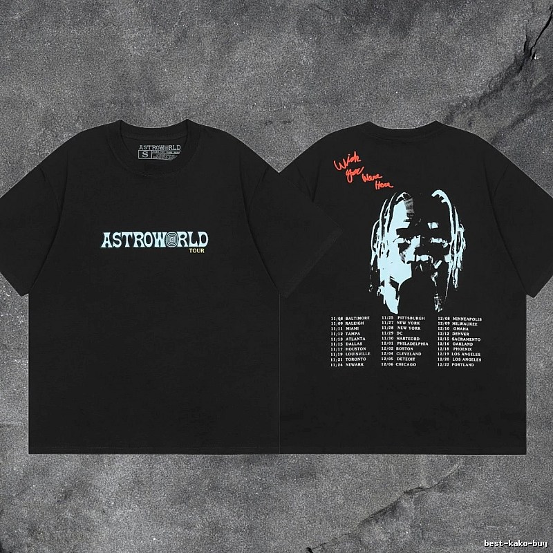 Denim Tears Black Graphic T-Shirt Easy Pairing