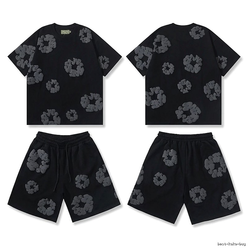 DENIM TEARS Printed Casual Black Suit