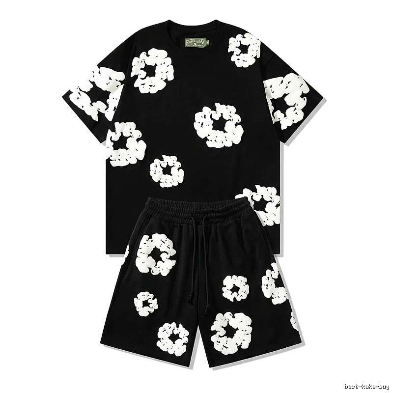 DENIM TEARS Printed Casual Style Set
