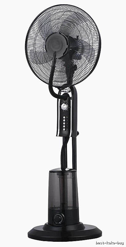 Desktop Pedestal Cooling Fan For Remote Cooling 16-inch Mechanical Control eu Plug