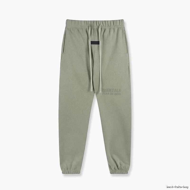 ESSENTIALS Basic Casual Khaki Pants