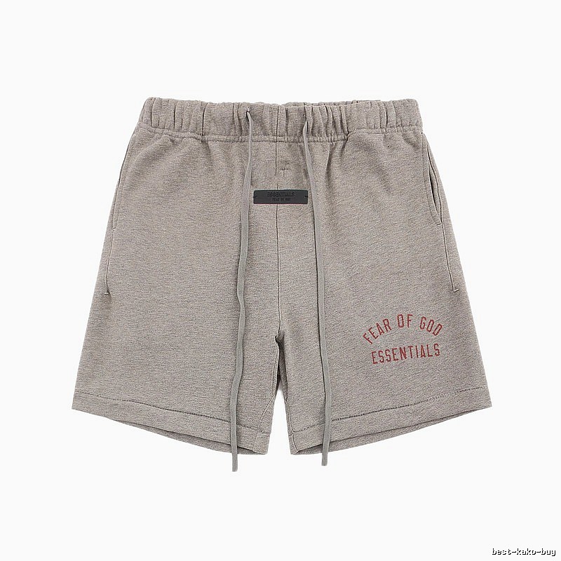 ESSENTIALS casual style grey shorts