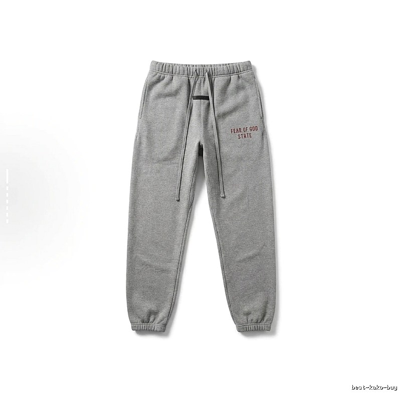 ESSENTIALS casual style grey sweatpants
