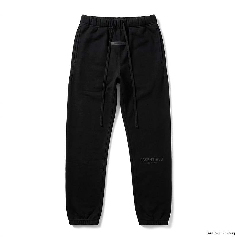 ESSENTIALS minimalist black sweatpants