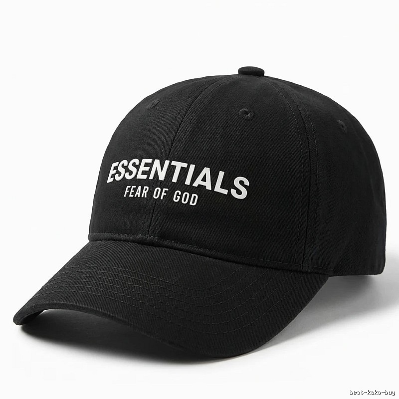 ESSENTIALS minimalist style black hat