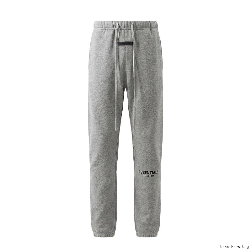 ESSENTIALS Simple Grey Sweatpants
