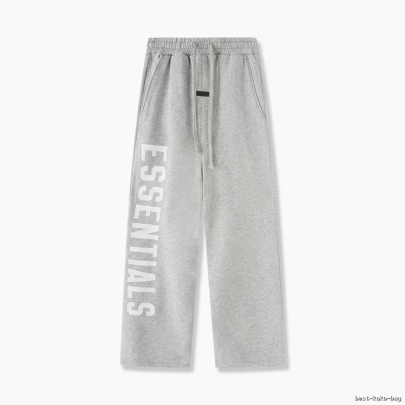 ESSENTIALS Simple Style Gray Sweatpants