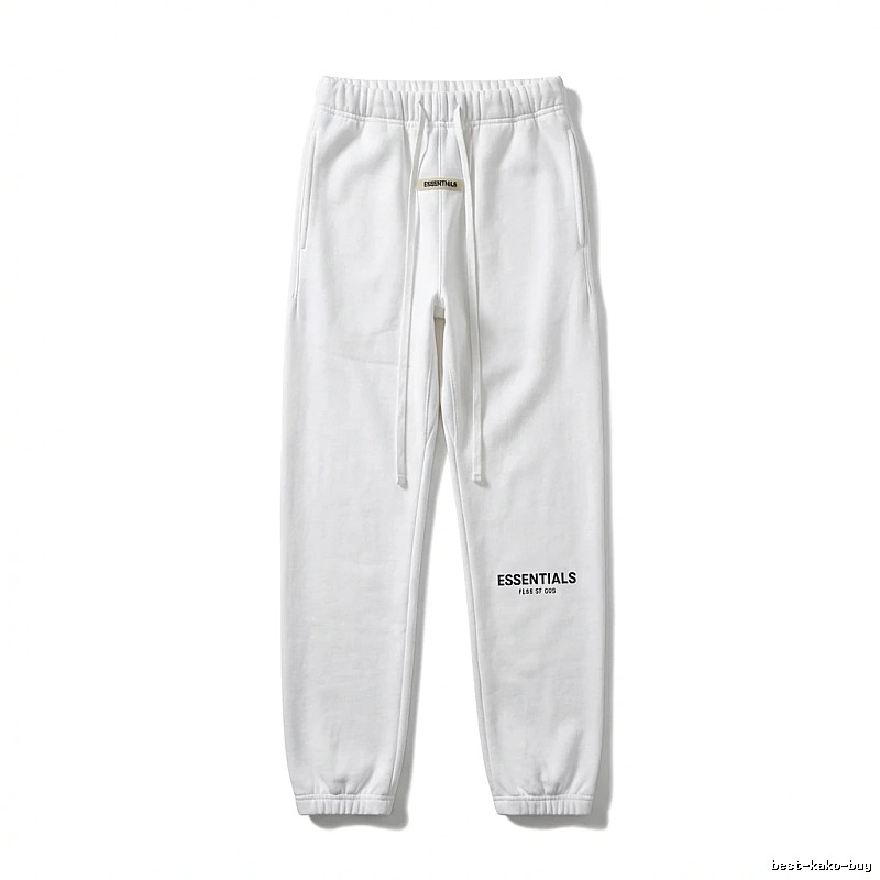 ESSENTIALS Simple Style White Sweatpants