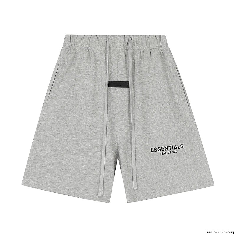 ESSENTIALS Trendy Brand Simple Style Grey Shorts