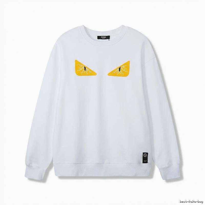 Fendi Little Monster White Sweatshirt