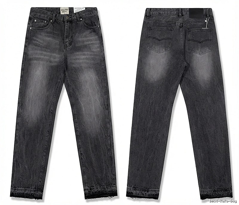 Gallery Dept. Distressed Black Jeans