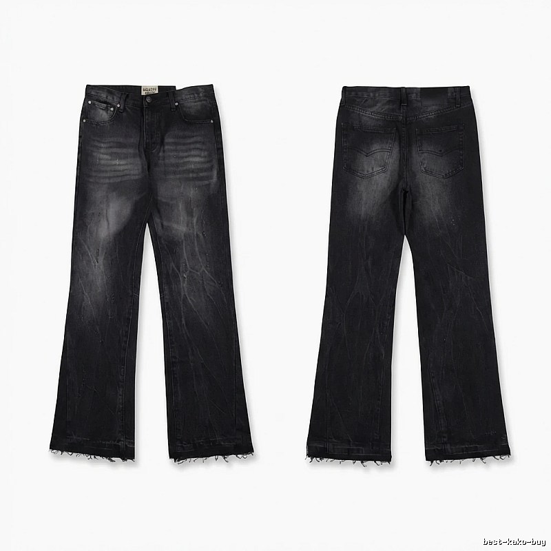 Gallery Dept. Distressed Black Jeans