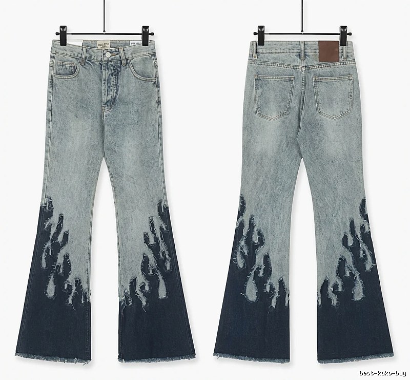 Gallery Dept Flame Wind Blue Jeans