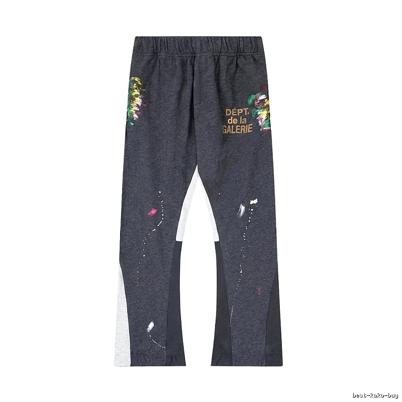 Gallery Dept Graffiti Style Dark Grey Pants