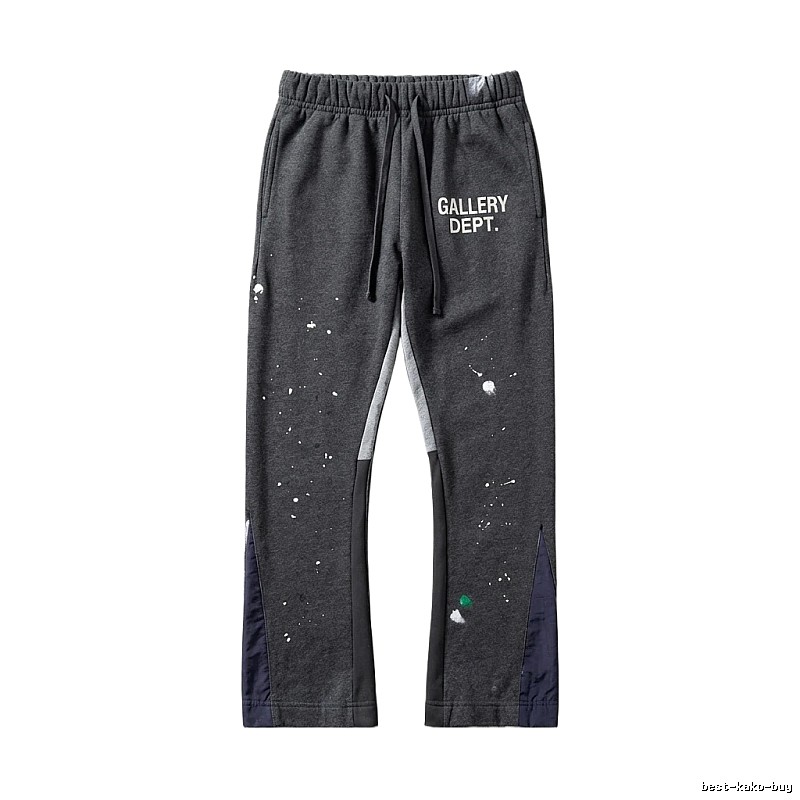 Gallery Dept Graffiti Style Grey-Purple Sweatpants