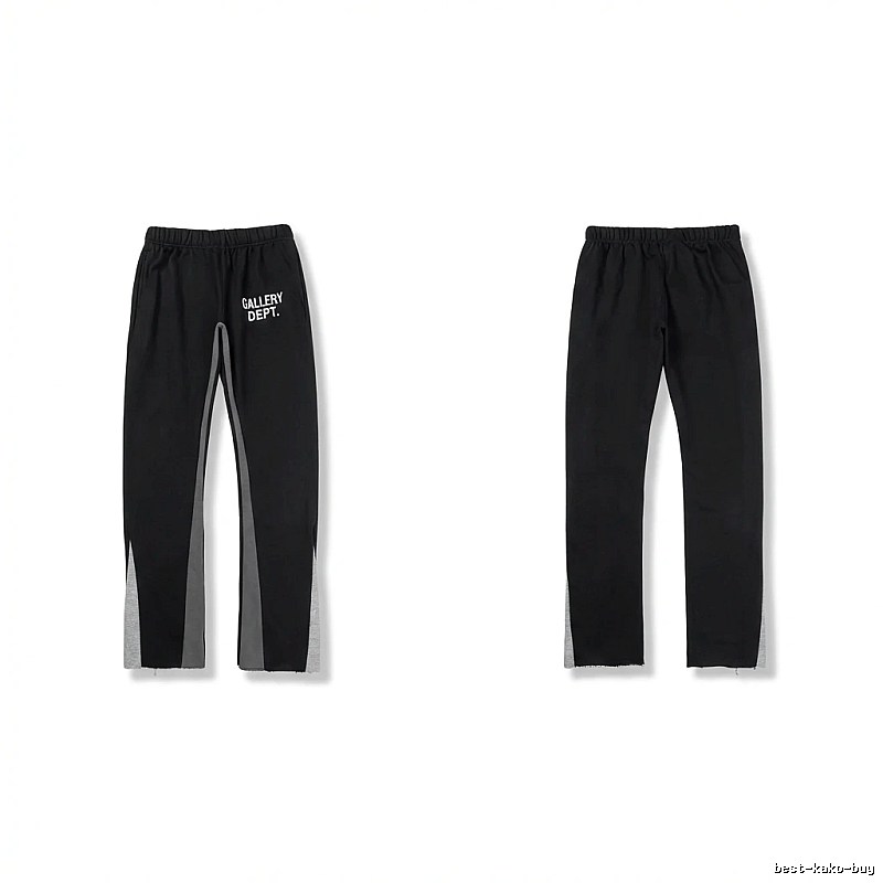 Gallery Dept. Patchwork Style Black Trousers