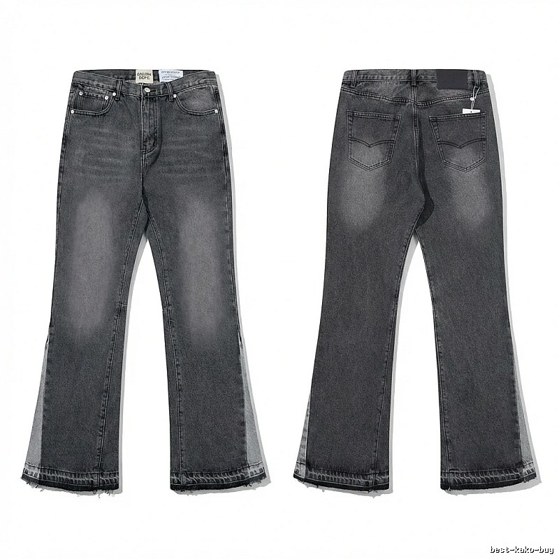 Gallery Dept Retro Style Black and Grey Jeans