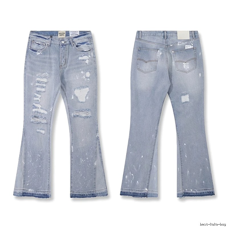 Gallery Dept Ripped Trendy Light Blue Jeans