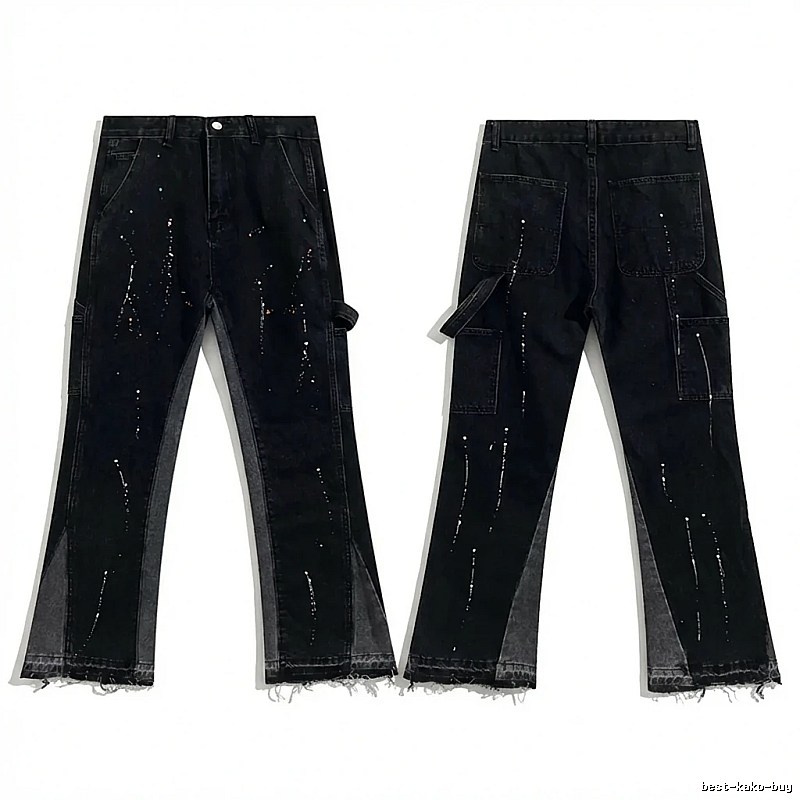 Gallery Dept Workwear Style Black Jeans