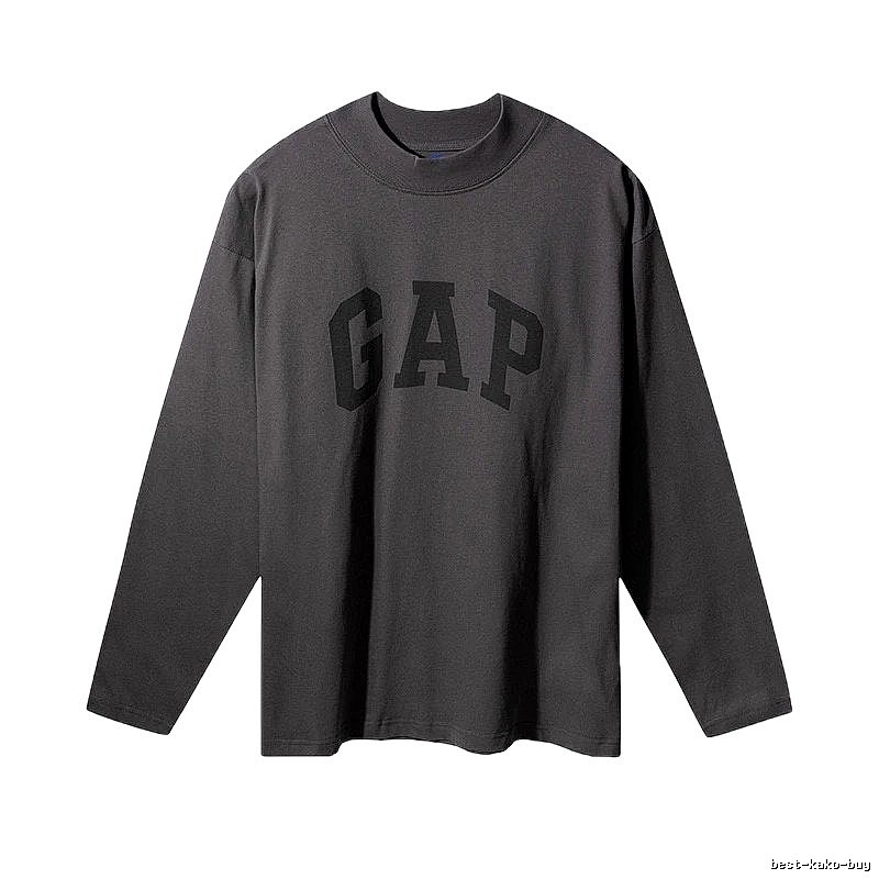 GAP Kanye Co-branded Dark Grey T-shirt
