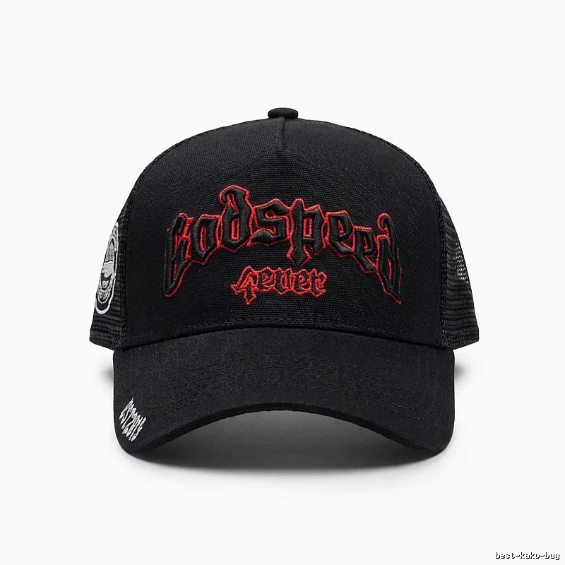 Godspeed Trendy Brand Black Baseball Cap