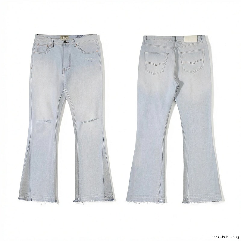 Hole-flared jeans from Gallery Dept.