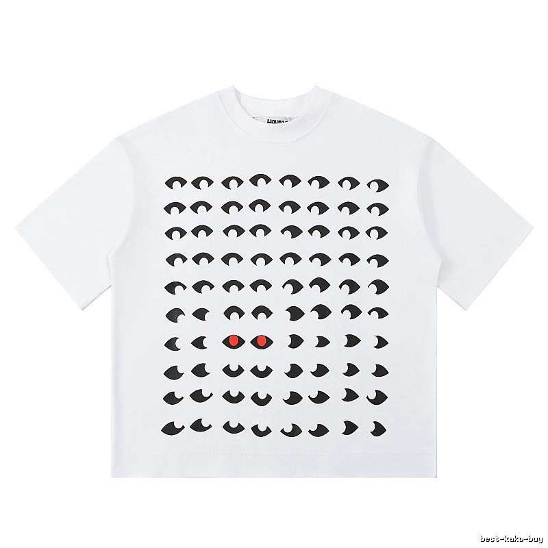 House of Errors Eye Print White T-shirt