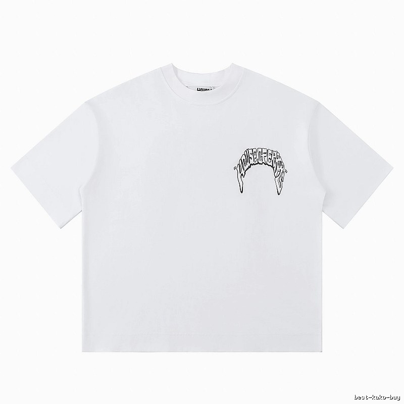 House of Errors Trendy White Short-sleeve Shirt