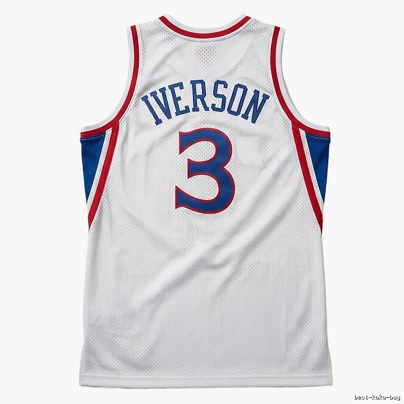 Iverson No. 3 retro-style jersey