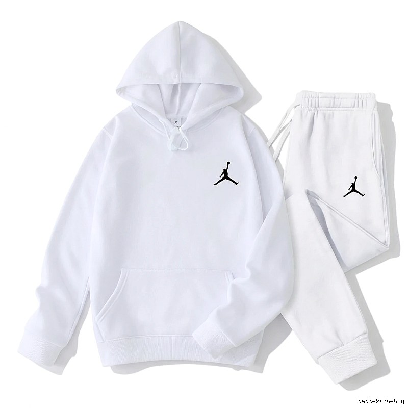 Jordan sporty white suit