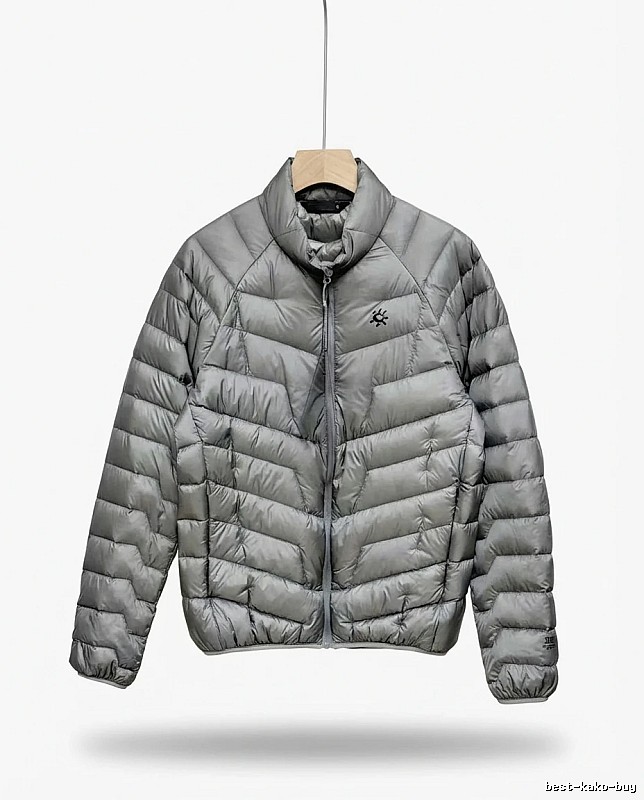KAILAS Outdoor Style Silver Gray Down Jacket