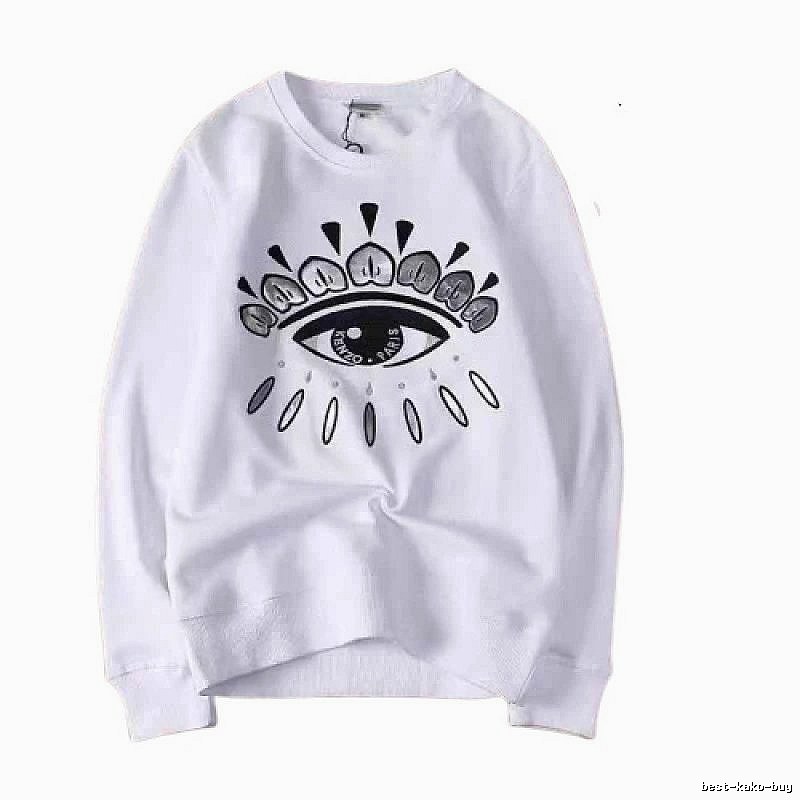 Kenzo Style Kc50 Tiger SweatShirt Logo Detail Graphic