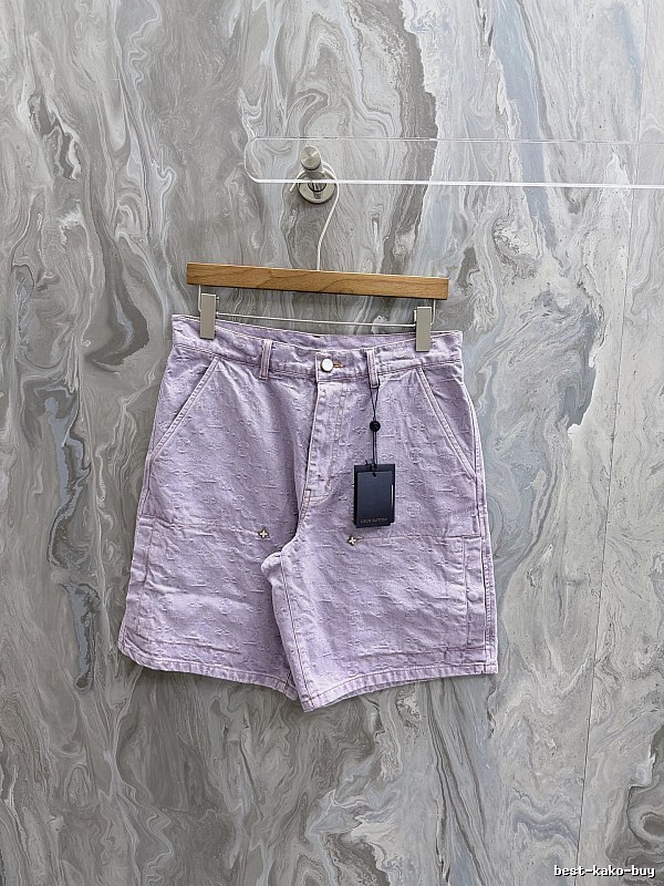 Lavender Casual Denim Shorts by Independent Design - Signature Edit