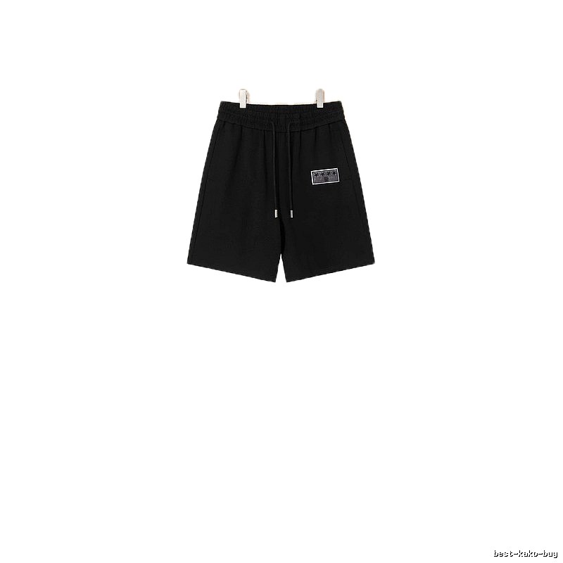 Louis Vuitton minimalist style black shorts