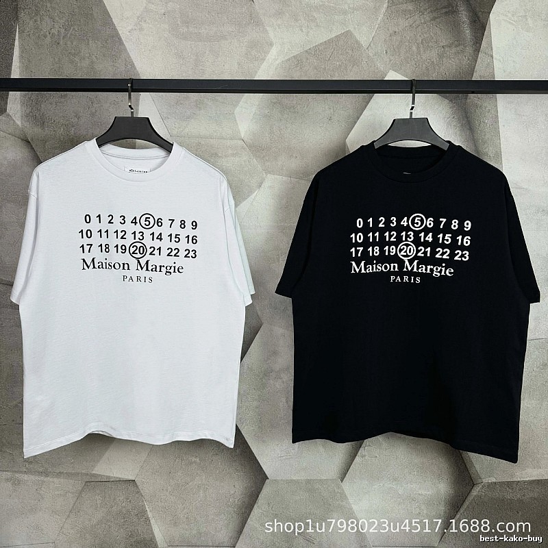 Maison Margiela digital printed style T-shirt