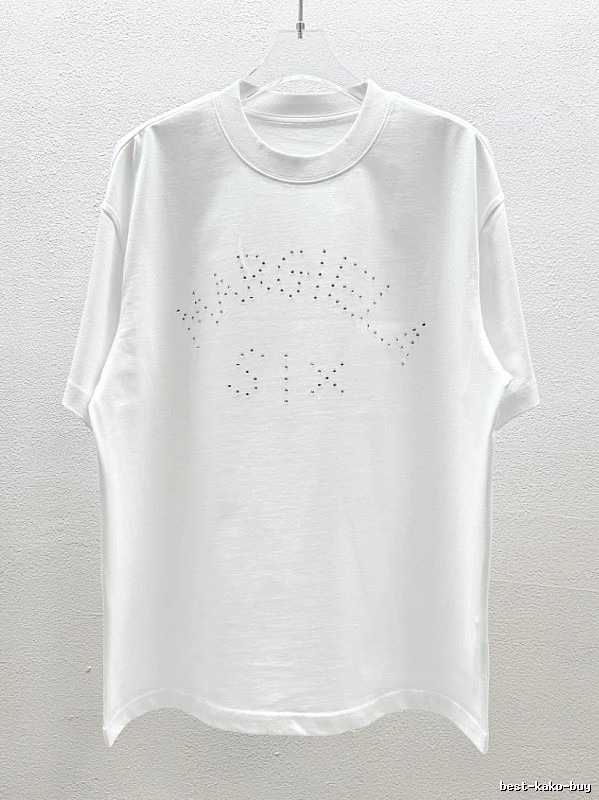 Maison Margiela MM6 Streetwear Style White Short-sleeve T-shirt