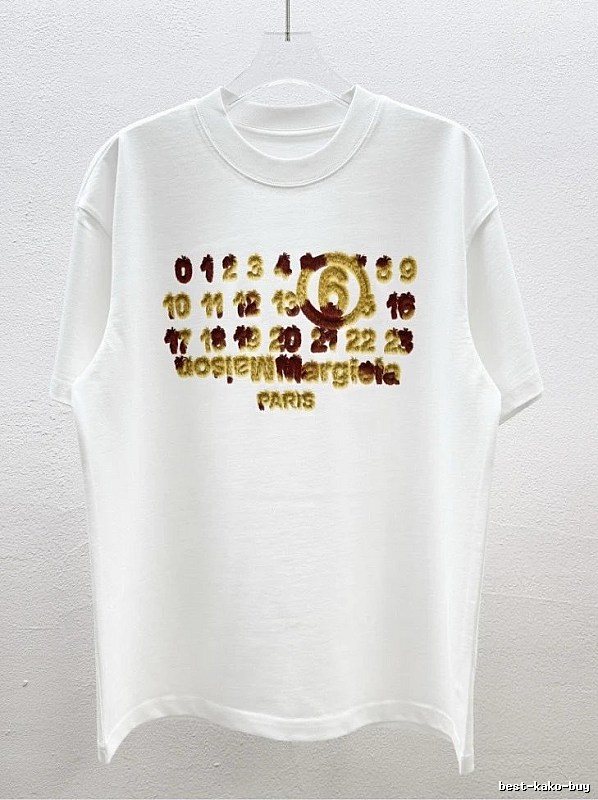 Maison Margiela Number Series High-Street White T-Shirt