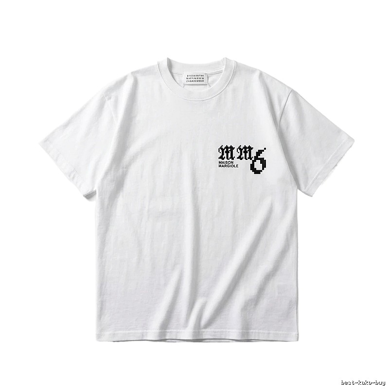 Maison Margiela simple-style white T-shirt