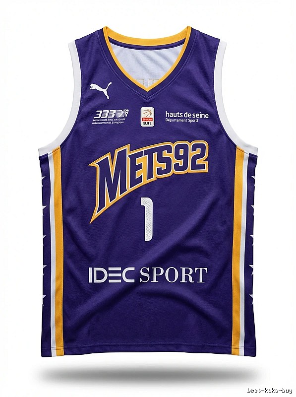 METS92 trendy sporty blue jersey