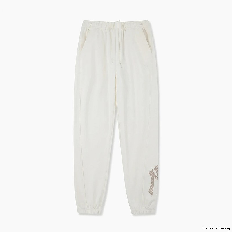 MLB casual style white sweatpants