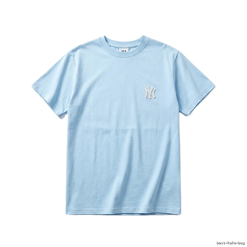MLB Classic Simple Style Light Blue T-shirt