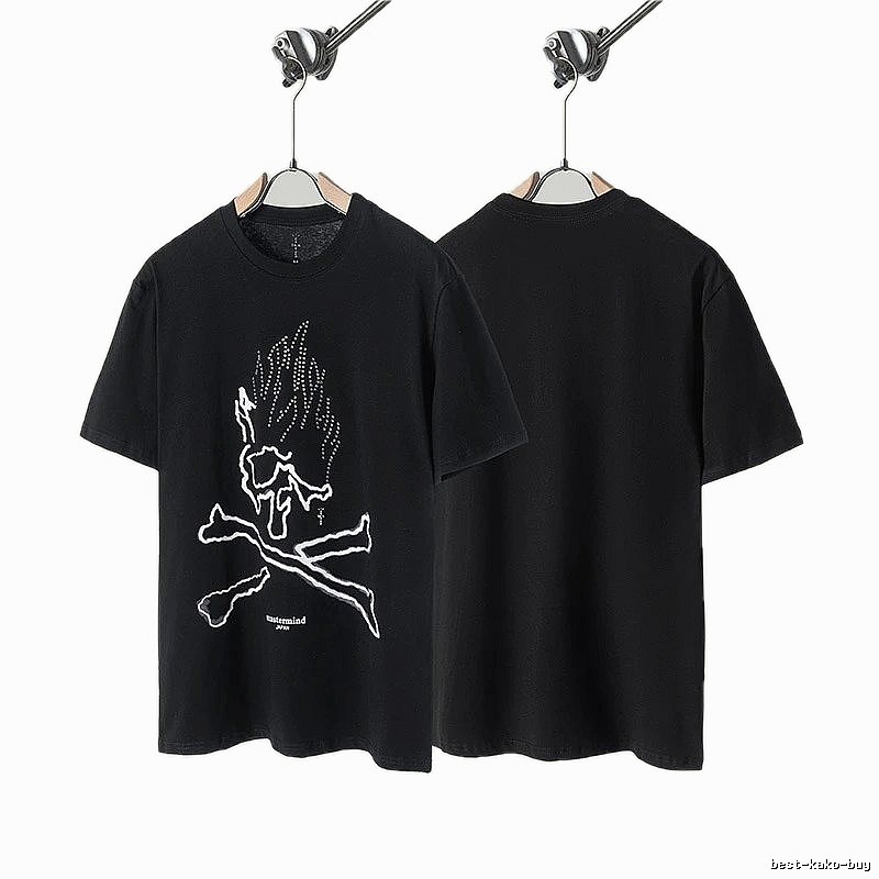 MMJ x Travis Scott Skull Street Style Black T-Shirt