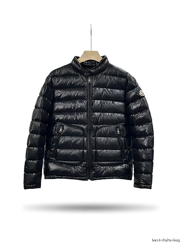 Moncler black fashionable down jacket