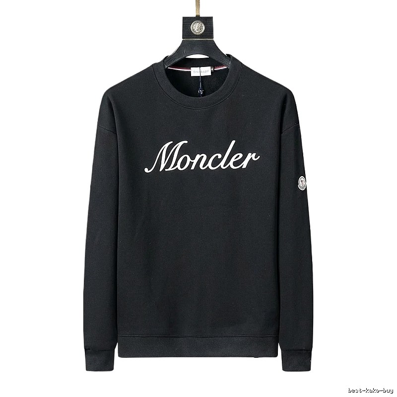 Moncler black simple sweatshirt