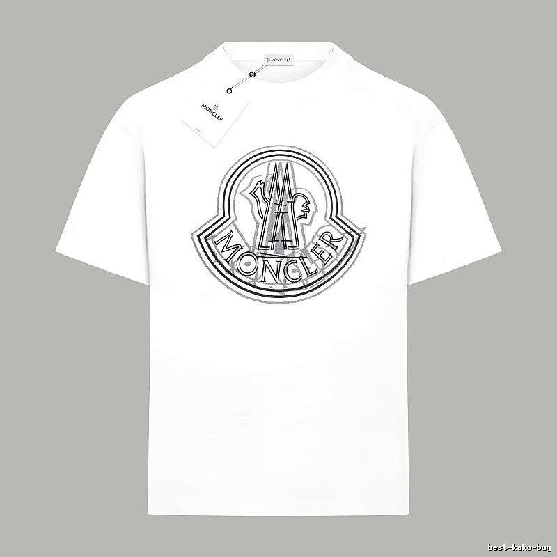 Moncler classic and simple style white T-shirt