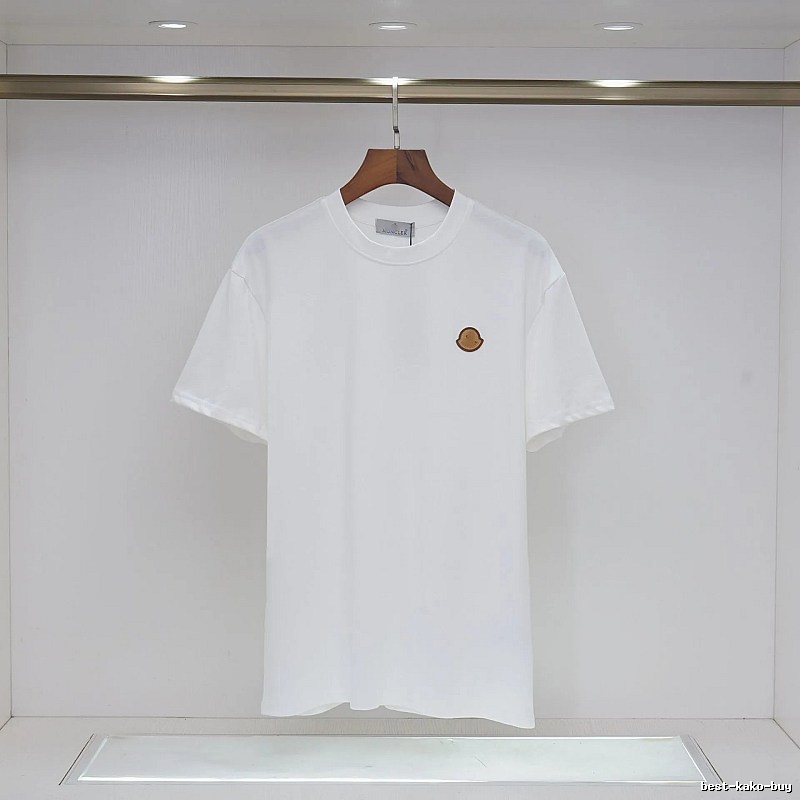 Moncler Classic Minimalist Style White Short-sleeve T-shirt
