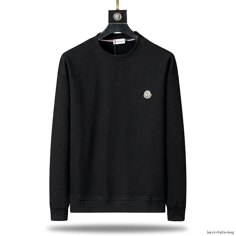 Moncler classic simple black sweatshirt