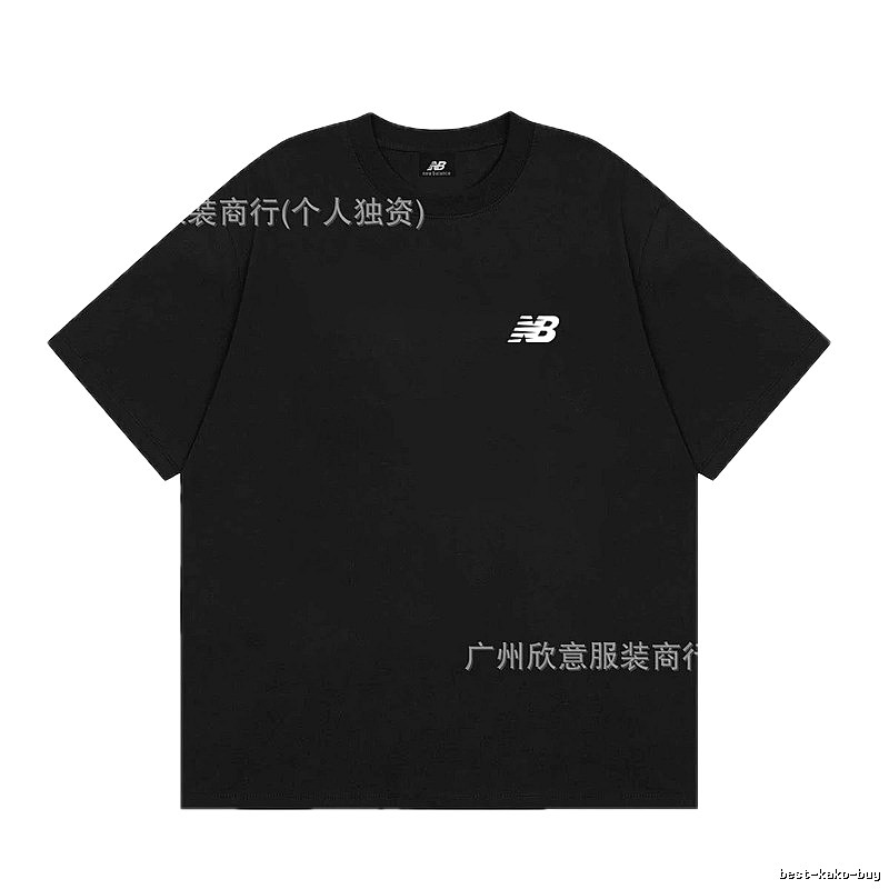 New Balance Minimalist Casual Black Short-sleeve T-shirt