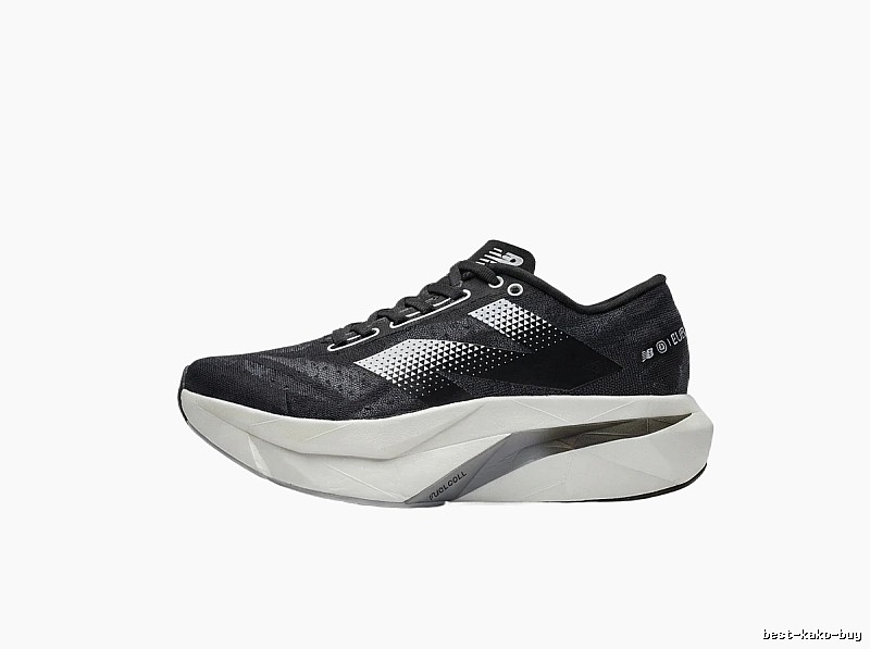 New Balance retro-style black and grey running shoes