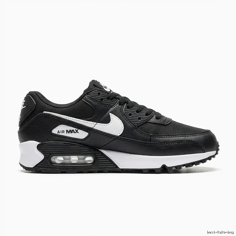 Nike Air Max 90 black and white trendy sneakers